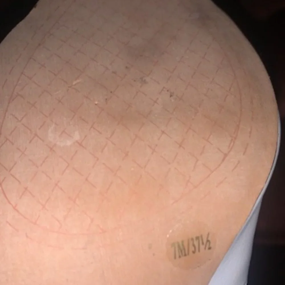 Jessica Simpson White Leather Ankle Boot 7 - Picture 6 of 10